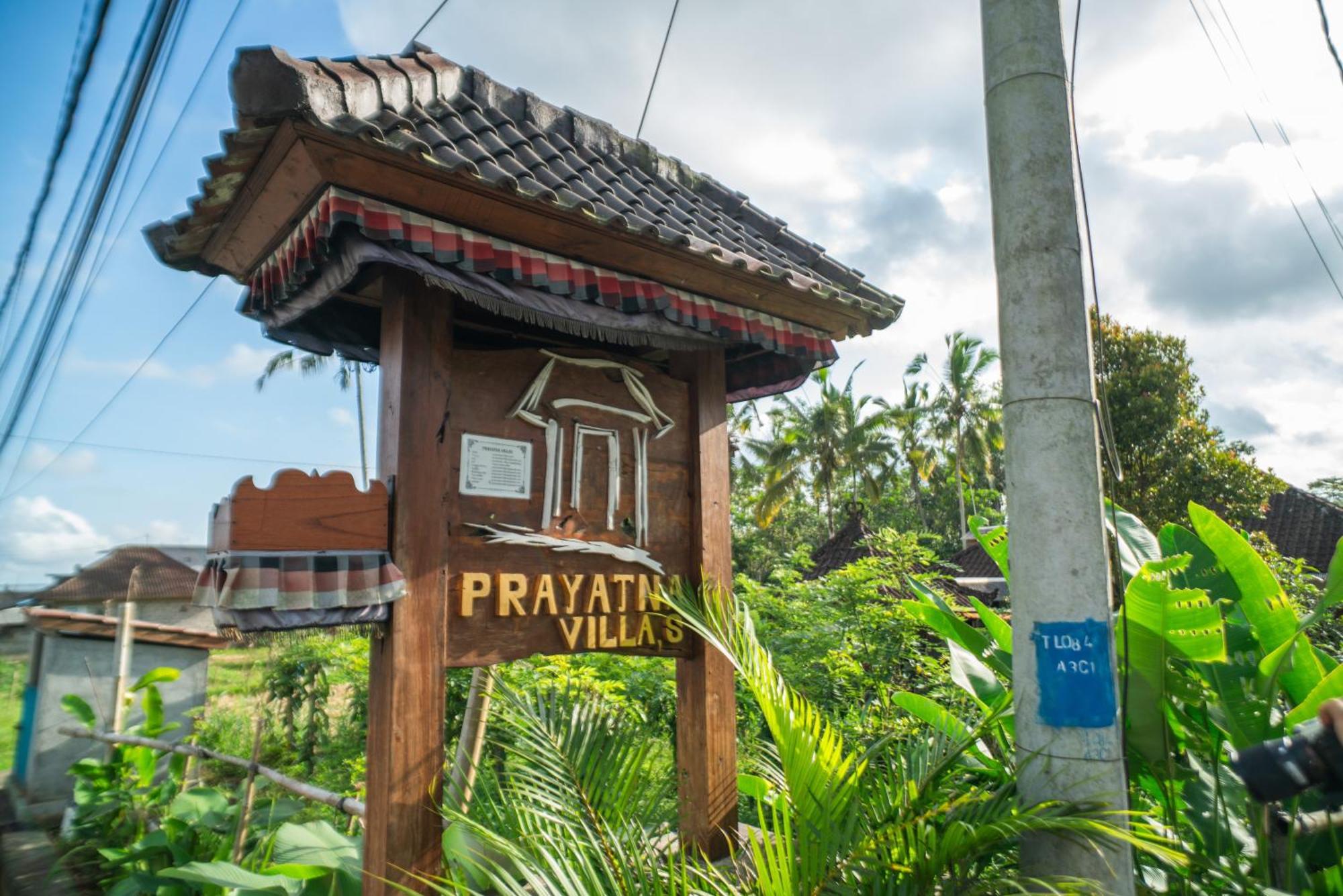 Prayatna Villas Ubud Eksteriør bilde