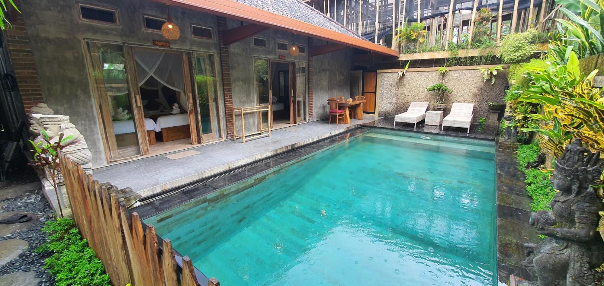 Prayatna Villas Ubud Eksteriør bilde